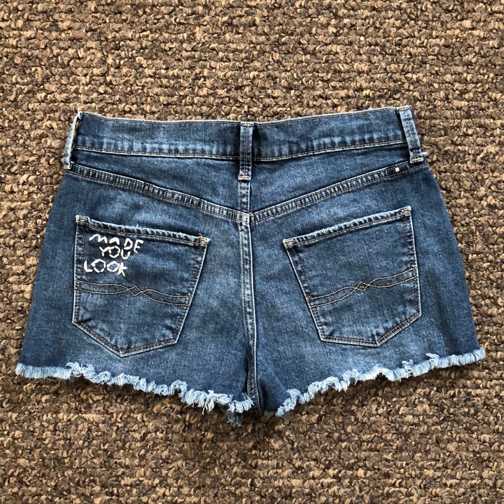 Lucky Brand High Rose Shortie 2/26 Embroidered